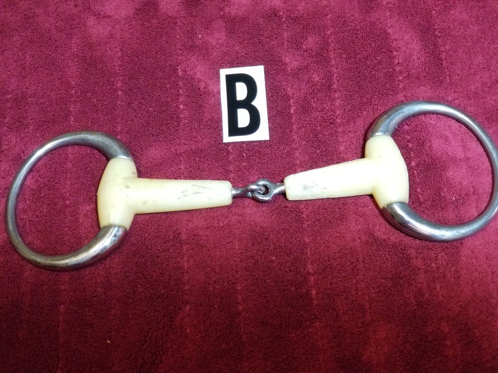 Happy Mouth Eggbutt Snaffle Bit, 5 "