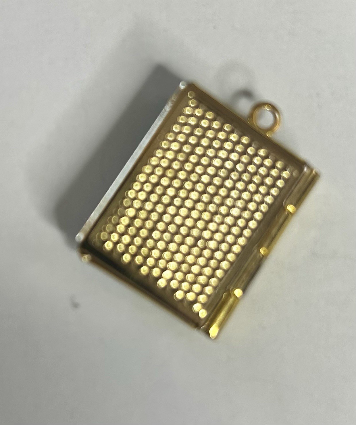 Vintage Black Enamel Lockets Enamel Book Lockets (2) Pcs Per Order