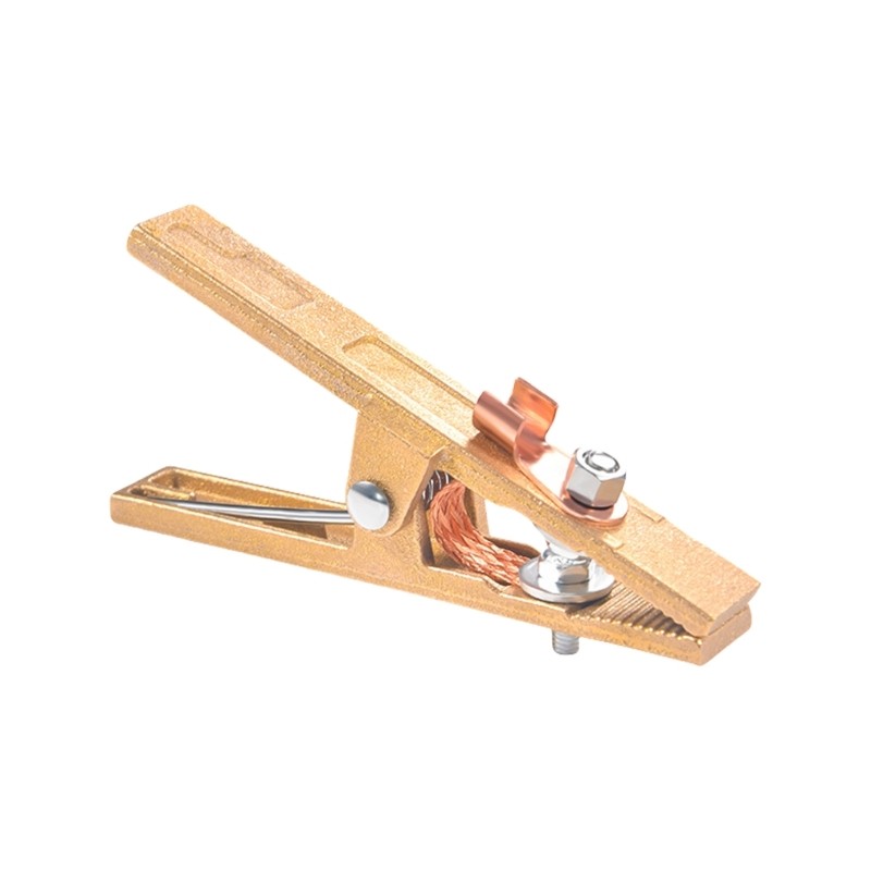 Corrosion Resistant Welding Ground Clamps For Construction Site Ergonomic Design