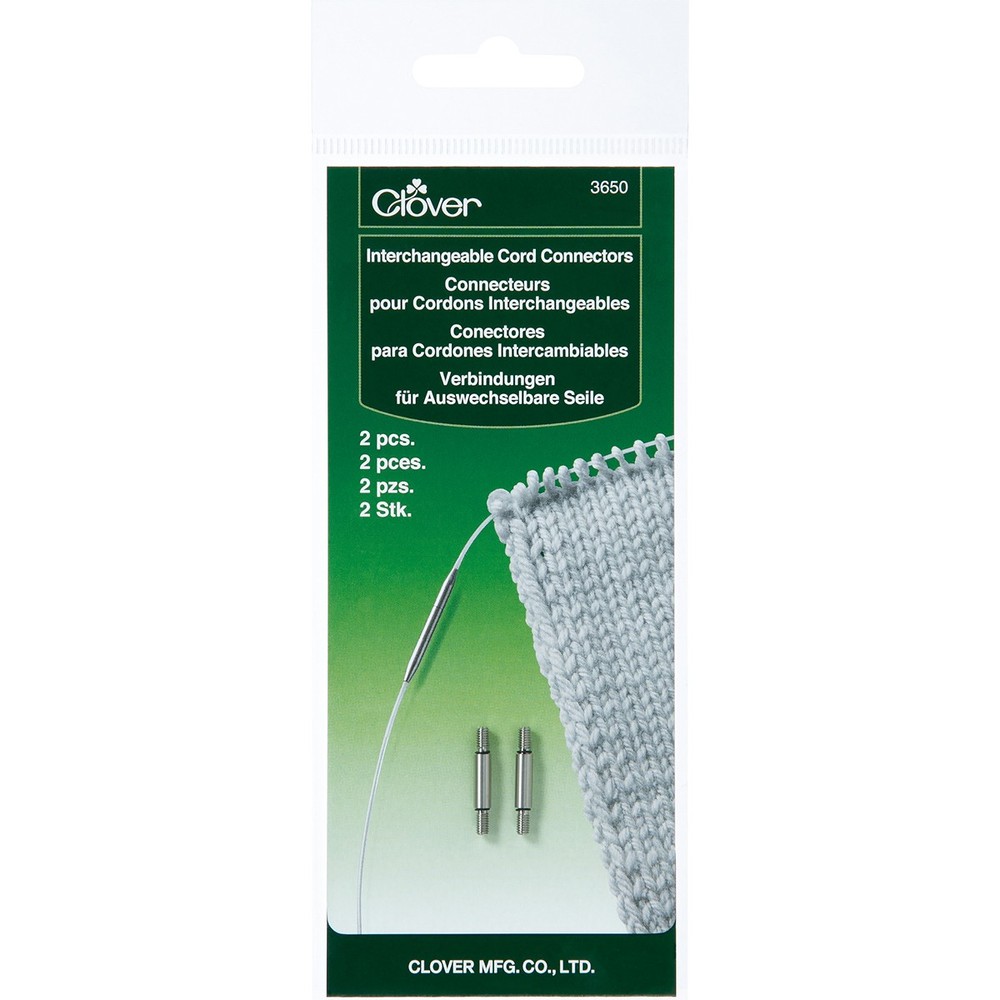 Clover C3650 Interchangeable Cord Connectors 2/Pkg-