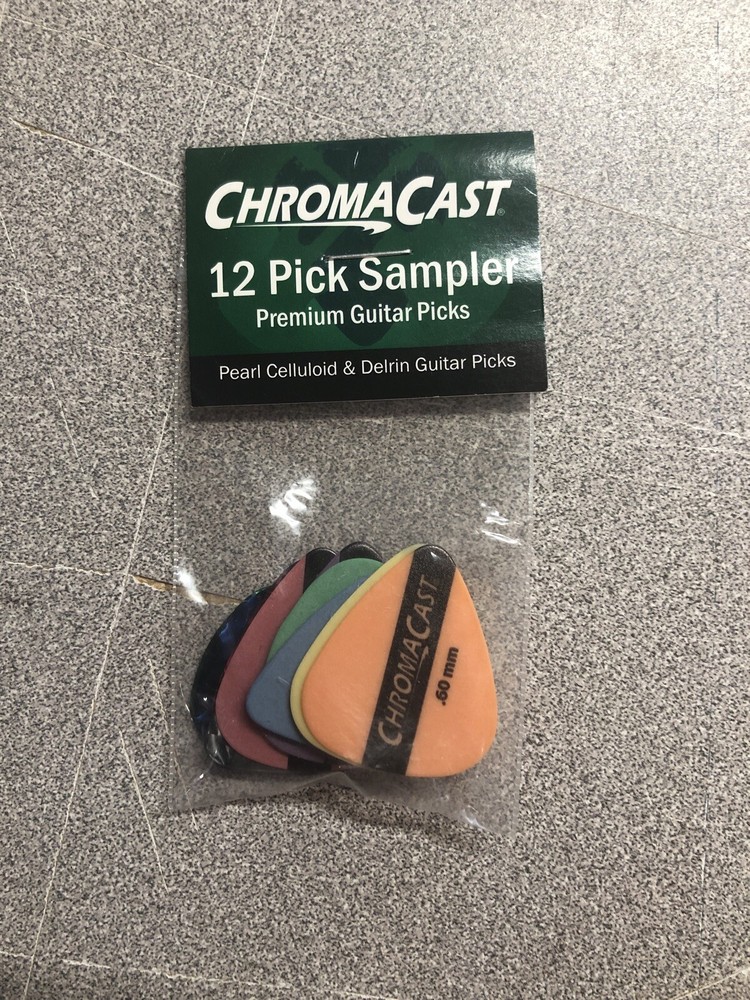 ChromaCast Guitar Picks CC-SAMPLE Sampler (12 count)