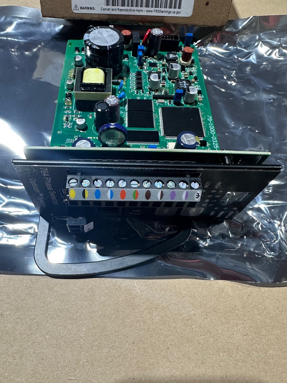 GTT Opticom IR 764 Multimode Phase Selector 4 Channel Board 76-1000-1054-0