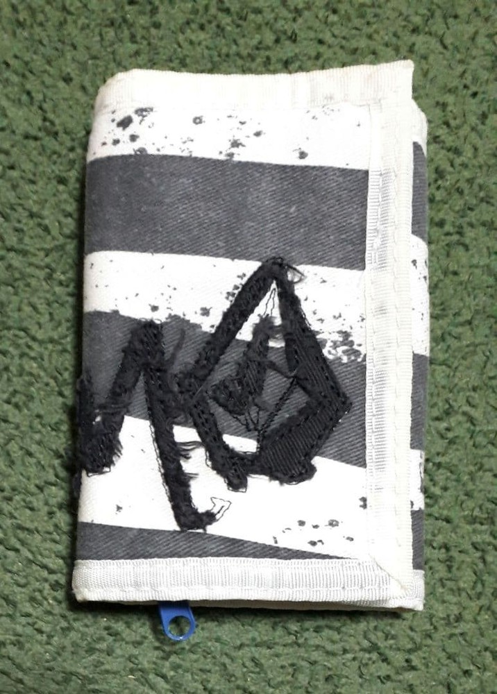 Volcom Trifold Wallet Gray/White