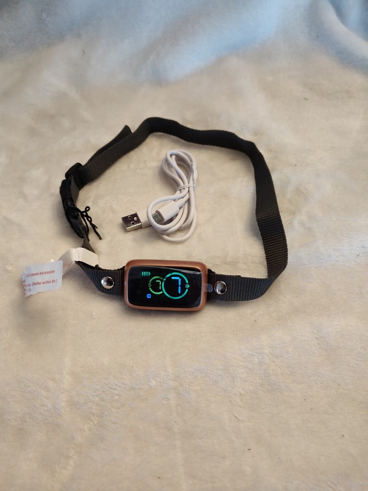 NQQHNN Rechargeable Smart Bark Training Collar with Vibration Control