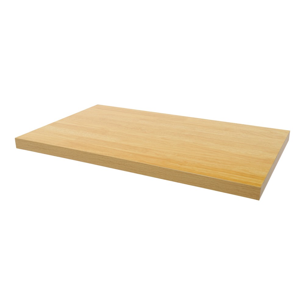 Wood Color 75x45x3.5cm Adjustable Workbenches Tabletop Rectangular Countertop