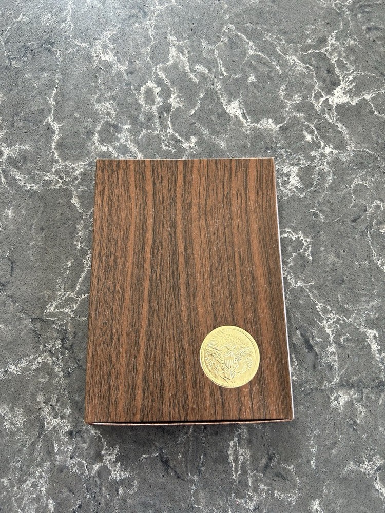 1971 S Eisenhower Proof Brown Box 40% Silver Ike Dollar..