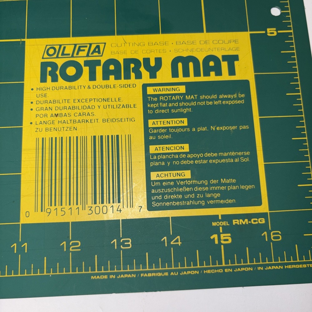 Olfa Rotary Mat Model RM-CG 11x17” EUC