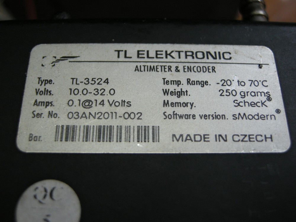 ALTIMETER WITH ENCODER TL-3524