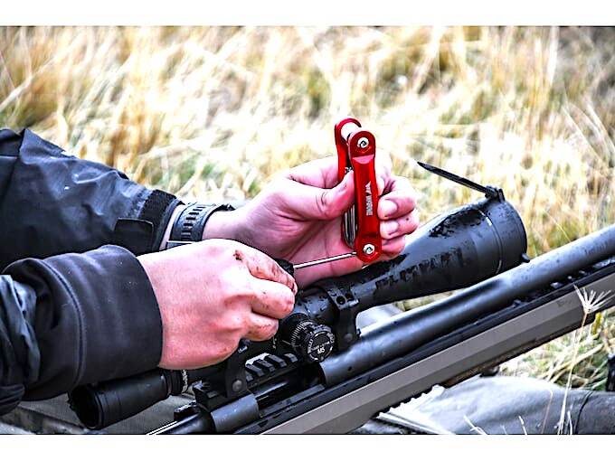 Warne Mfg Folding Gun Range Multi Tool - 12 Driver Bits