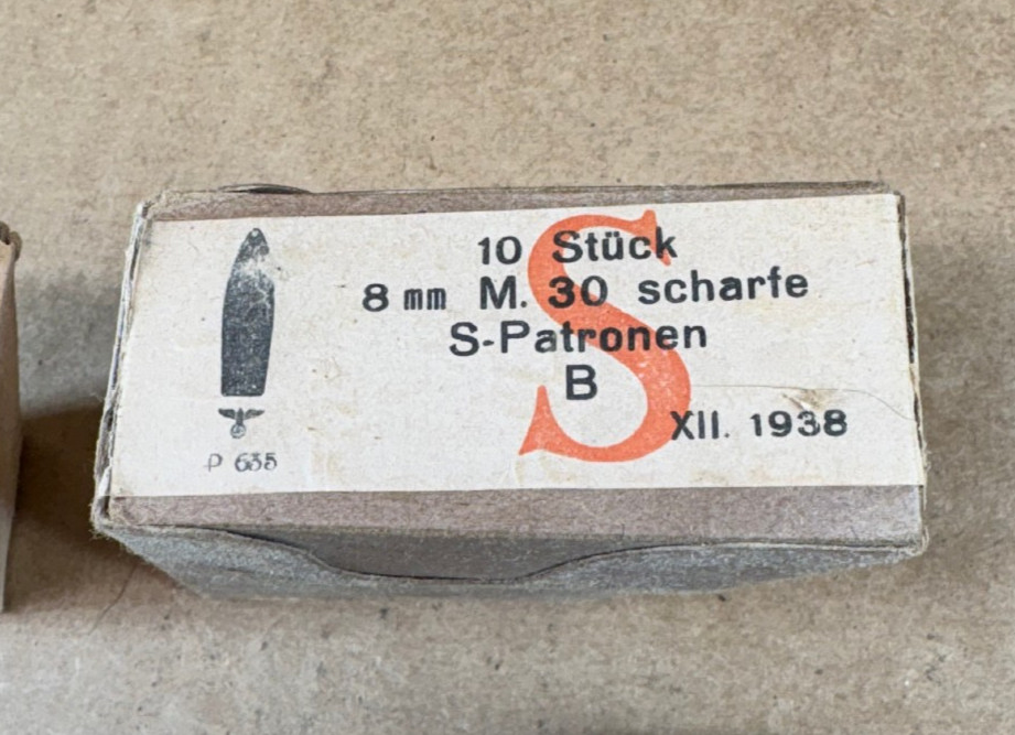 Lot of Steyr Mannlicher M95 (5 Round) Clips Original WW2 Era 8x56r SET of 4