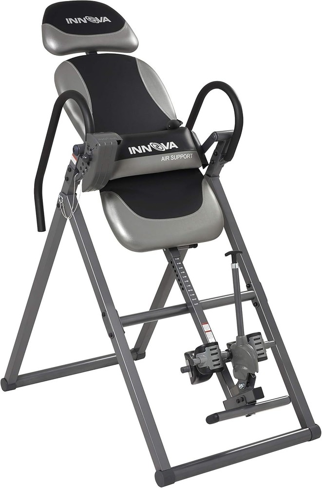 Innova Inversion Table with Air Lumbar Support, Black/Gray
