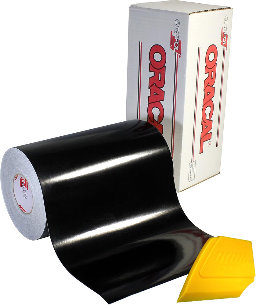 651 Multi-Colored Vinyl Solvent-Based Adhesive-Backed Calendared Wrap Decals W/Y