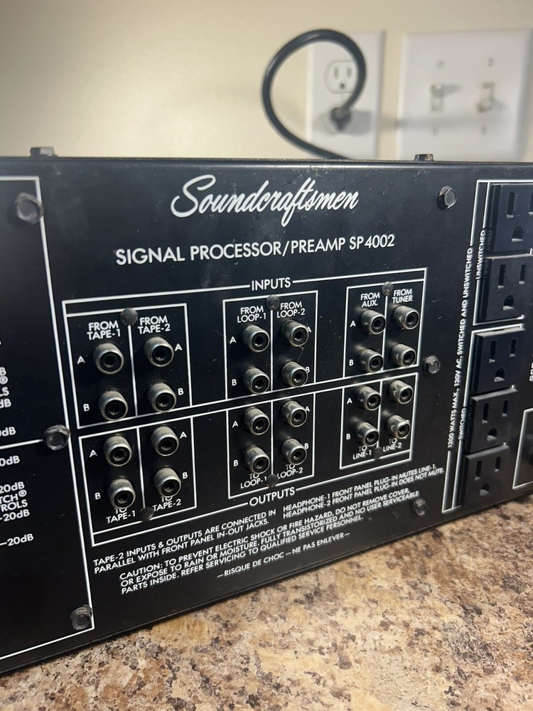 Soundcraftsmen Sp-4002 READ