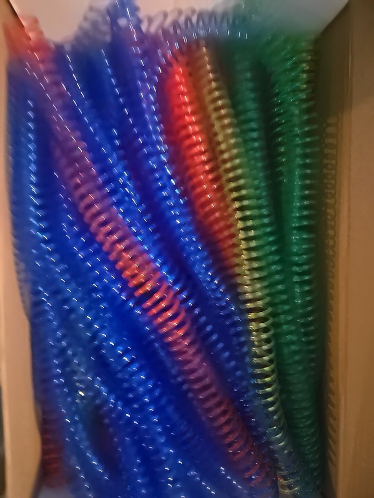 plastic spiral binding coils