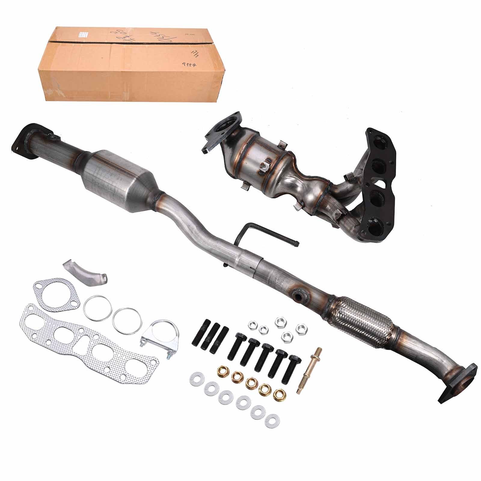 Both Catalytic Converters for 2007-2012 Nissan Altima 2.5L NEW