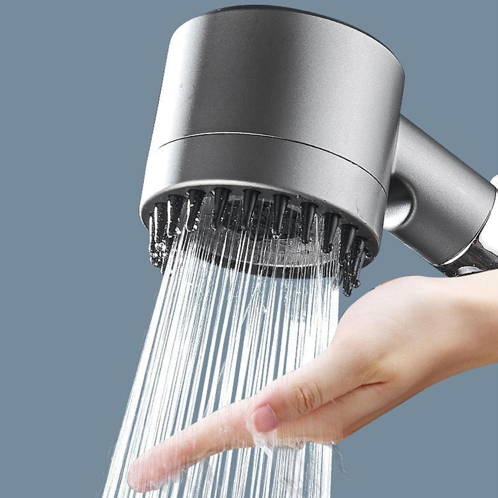 High Pressure Shower Head with Handheld Spray Combo, Rain ShowerHead with Filter