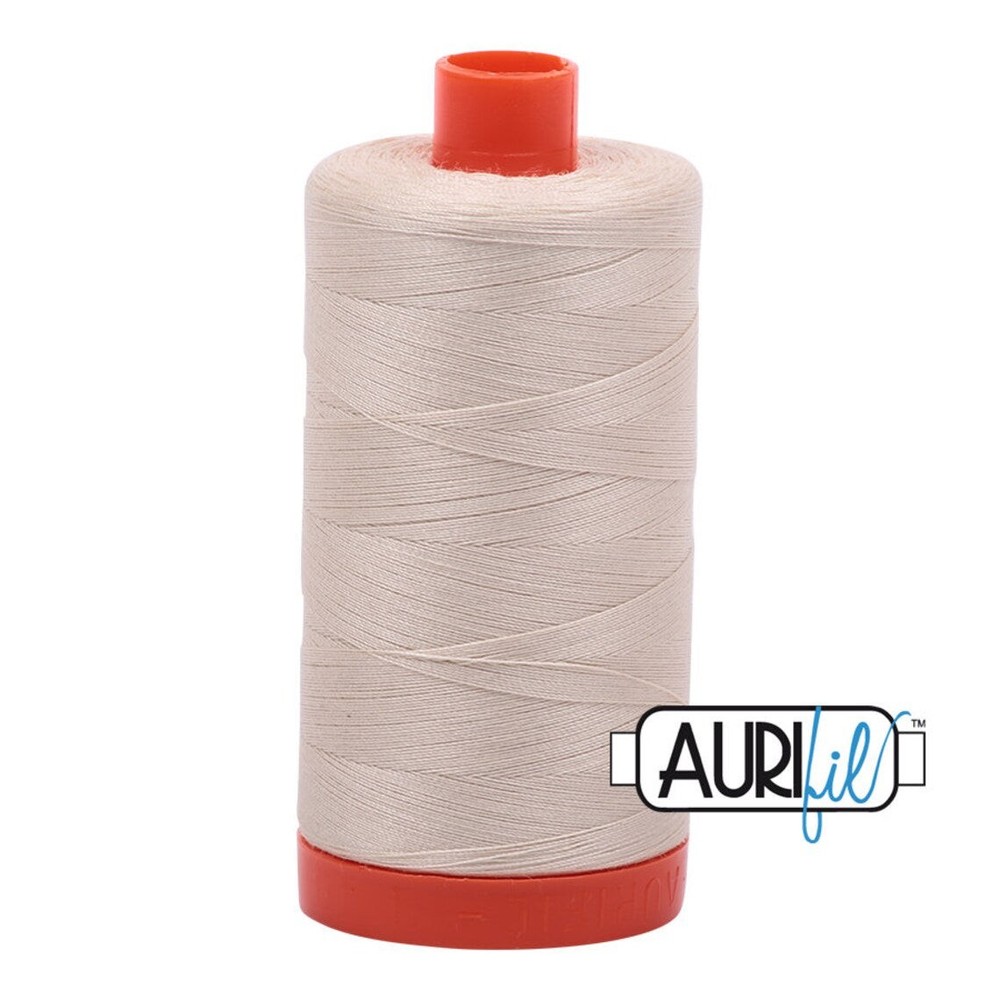 2310 Mako Cotton Thread Solid 50wt 1422yds Light Beige