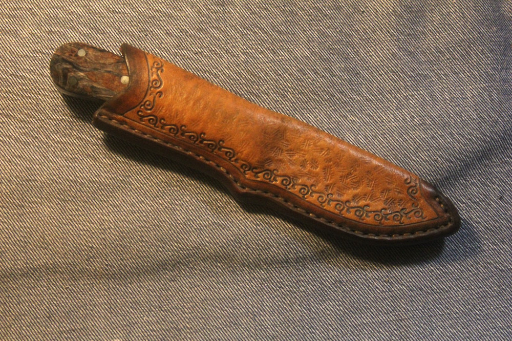 HAND MADE KNIFE BY JOHN "SLIM" COLEMAN