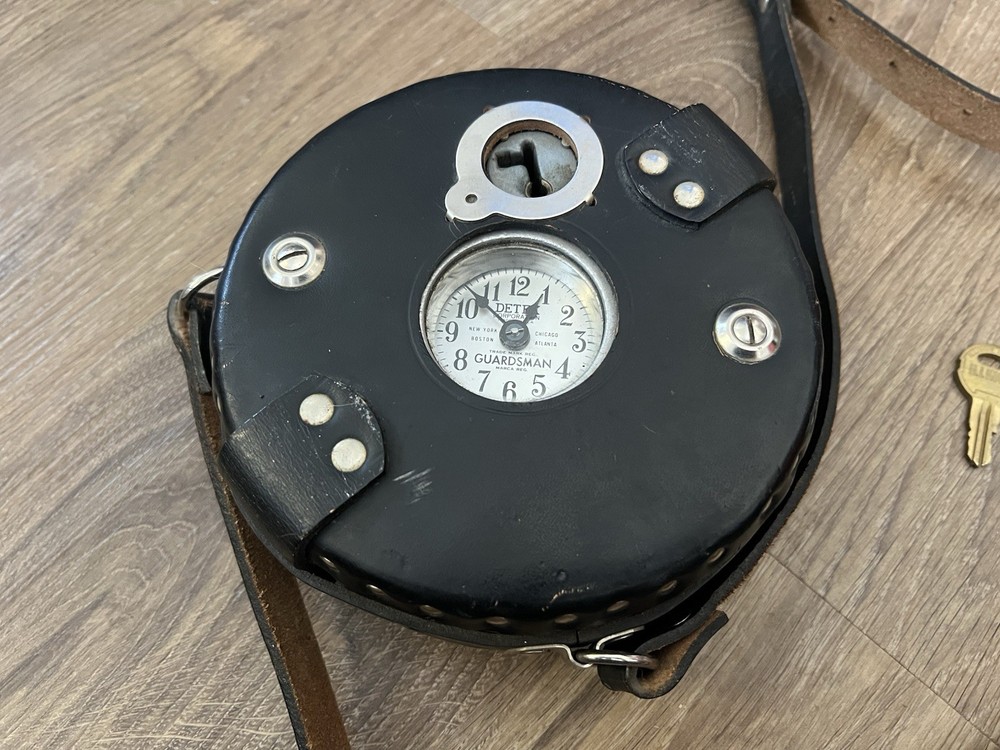 Refurbished 1964 Detex Watchman Clock