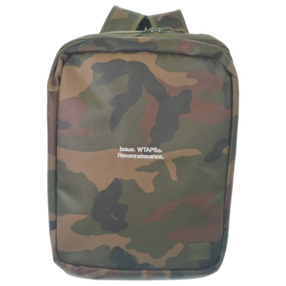 WTAPS Backpack Rucksack Khaki Used From Japan
