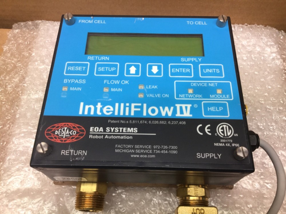 DESTACO EOA SYSTEMS INTELLIFLOW IV FLOW METER NEW NO BOX