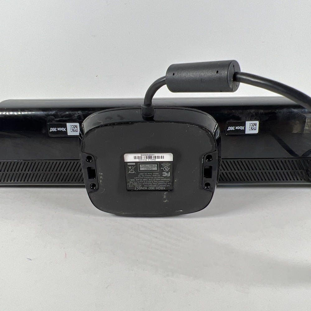 Microsoft 1414 Xbox 360 Kinect Sensor Bar Only Black Preowned