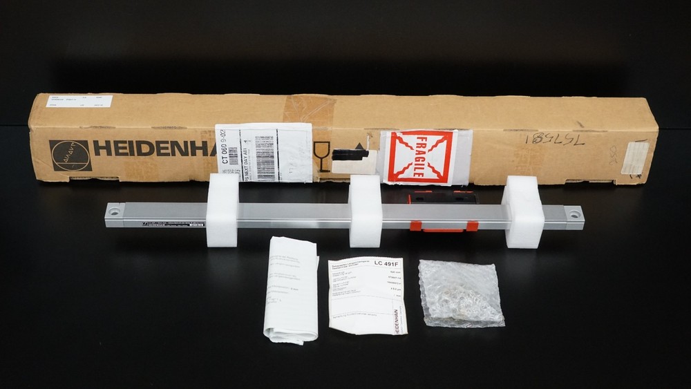 HEIDENHAIN 372847-14 Linear Encoder Scale LC491F, 520mm, 5.0um