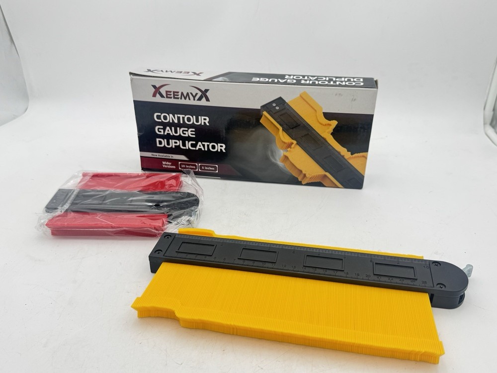 Contour Gauge 10” & 5” Duplicator Profile Copy Tool Shape Measuring Outline Tool