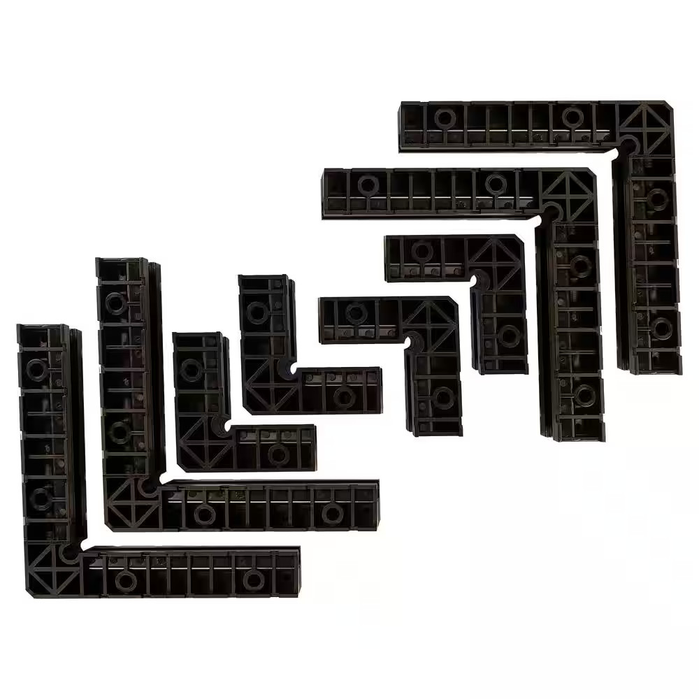 8 In. and 4 In. Squares Corner Square Kit - 90-Degree Right Angle Corner Assembl