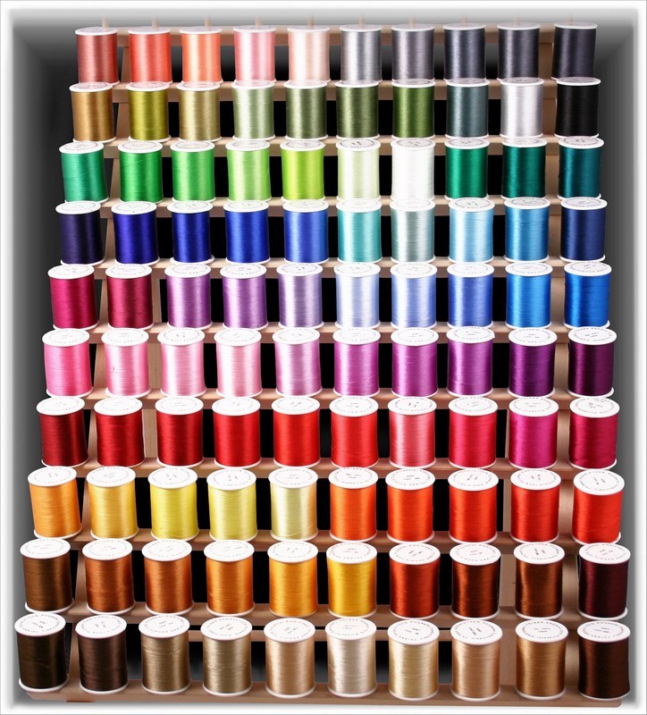 NEW 100 POLY MACHINE EMBROIDERY THREADS KIT FOR BROTHER