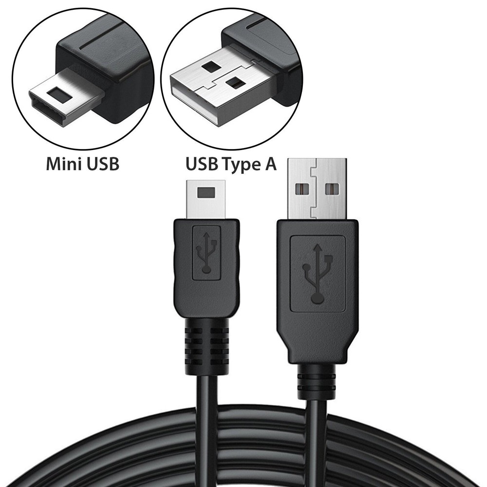 GARMIN NUVI GPS USB SYNC DATA TRANSFER POWER CHARGER CABLE CORD PC CONNECT
