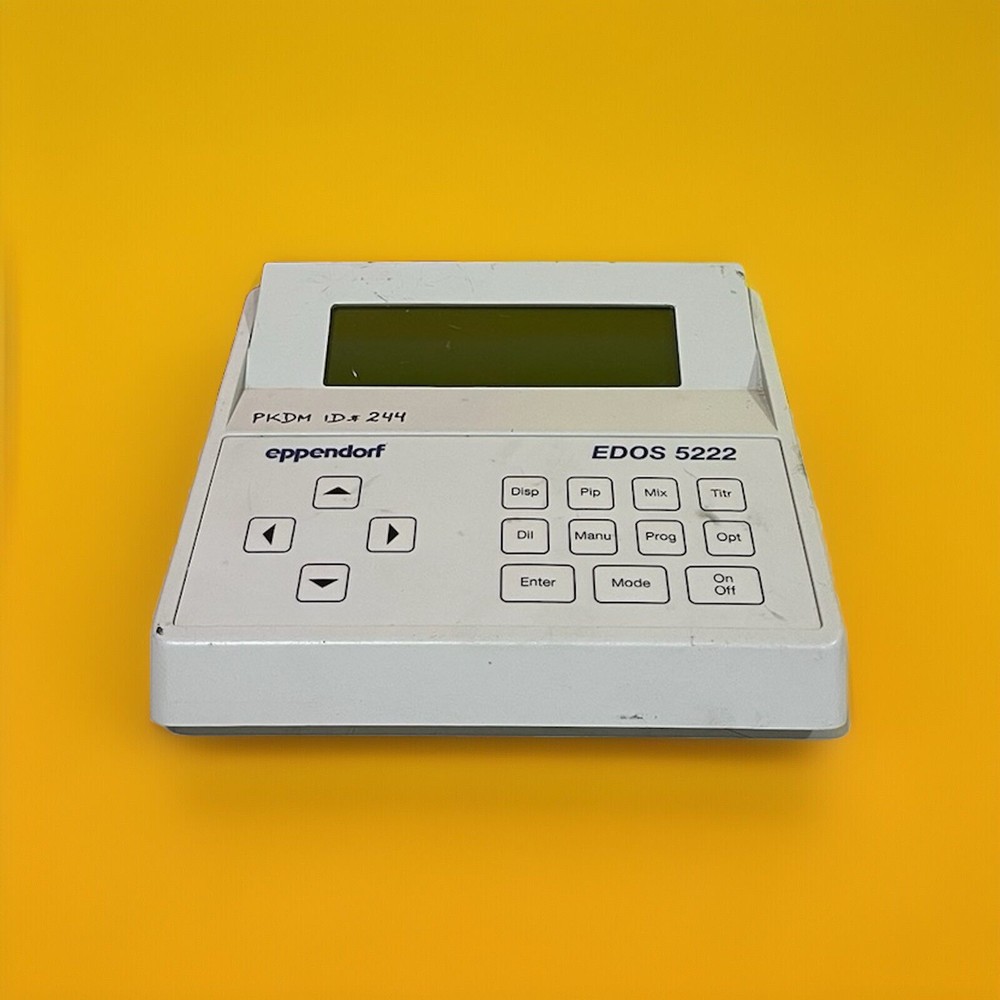 Eppendorf EDOS 5222 Electronic Dispensing Pipetting System Controller TESTED