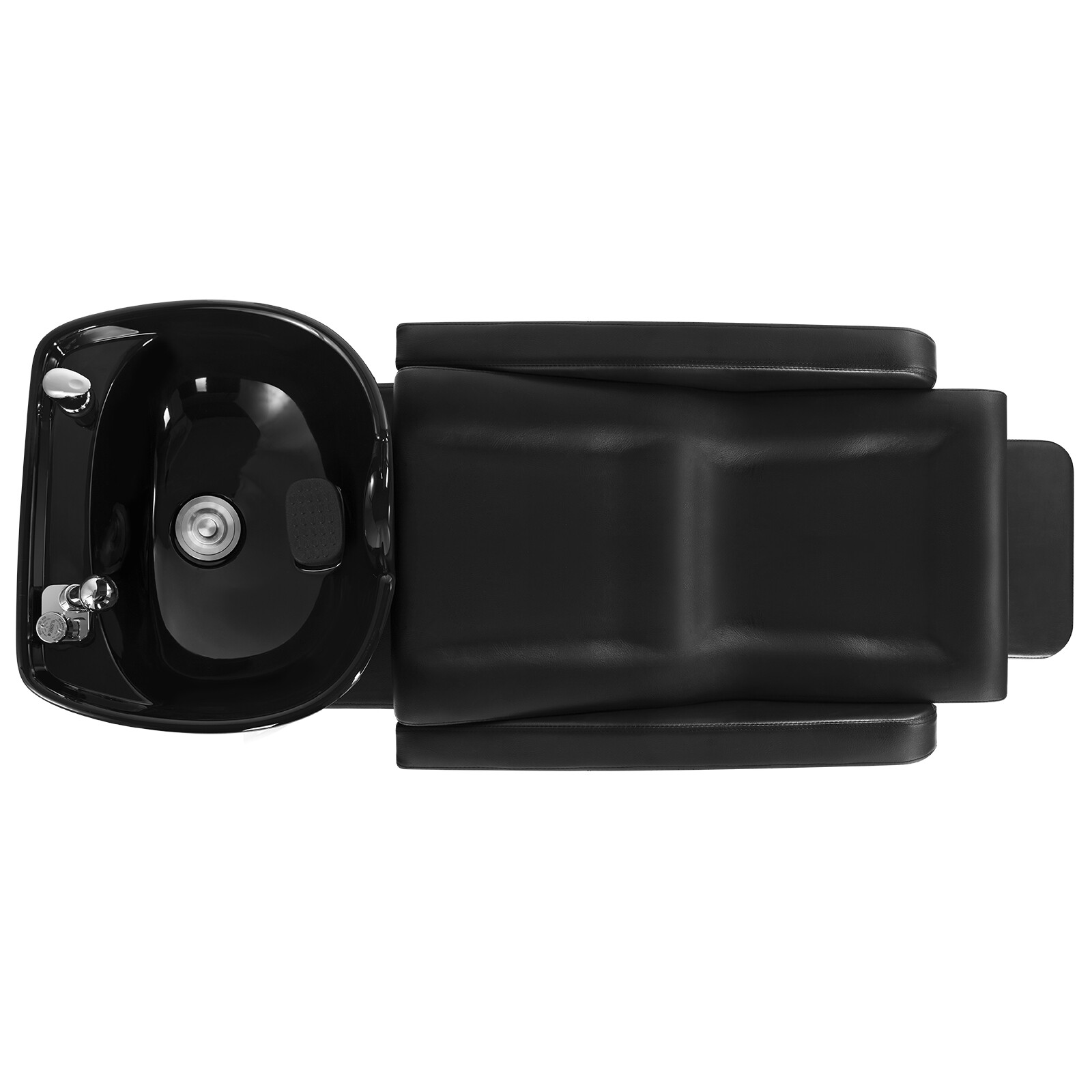 Artist Hand Backwash Unit Ceramic Bowl Sink Barber Chair Shampoo BeautySpa Salon