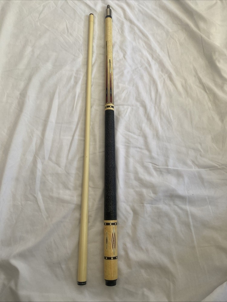 Pool Queue  Black Handle Sun Diamond 19 Ounces
