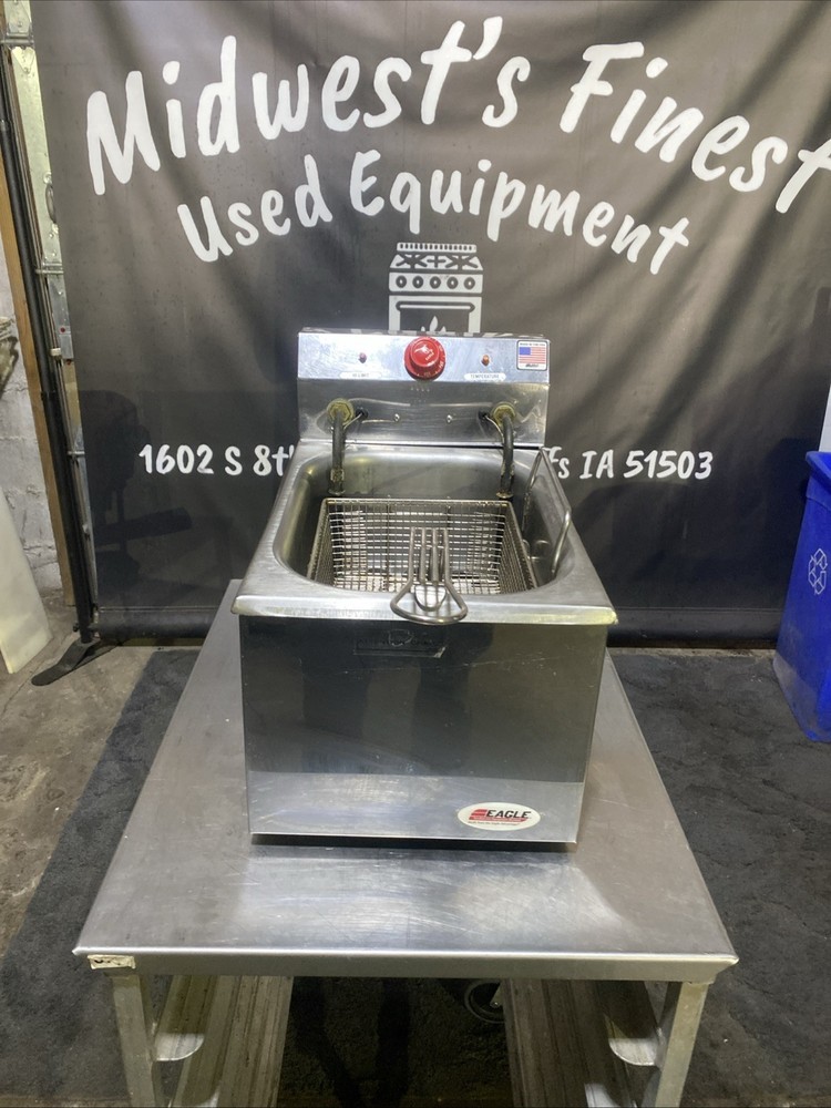 Pre-Owned Eagle Countertop Deep Fryer Model EF10-240 TESTED