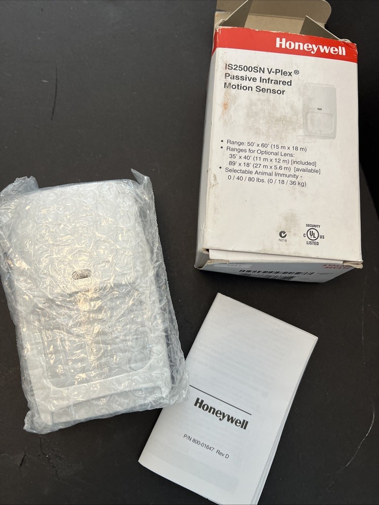 Honeywell IS2500SN Security System V-Plex Infrared Motion Detector Sensor NOS