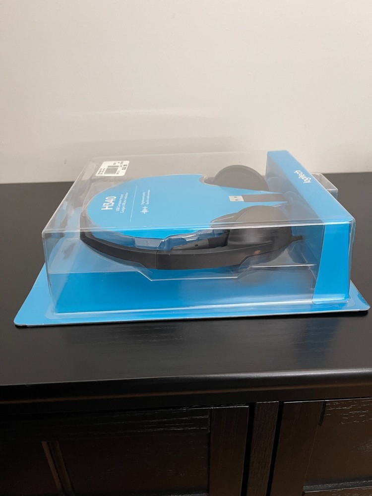 Logitech H340 USB Computer PC Headset Noise Canceling Microphone NEW IN BOX