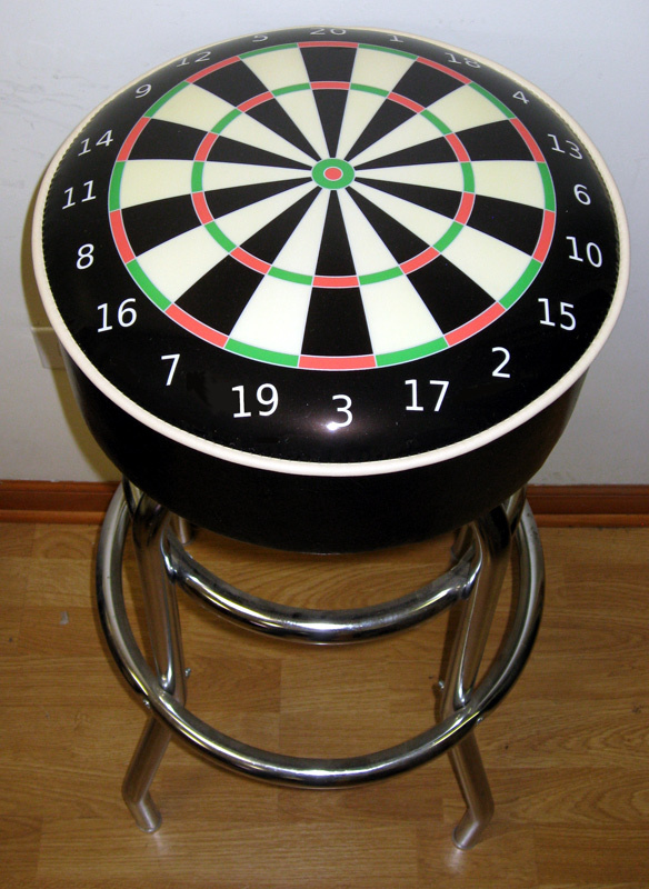 DART DARTBOARD DARTS BAR STOOL STOOLS - AWESOME!!!
