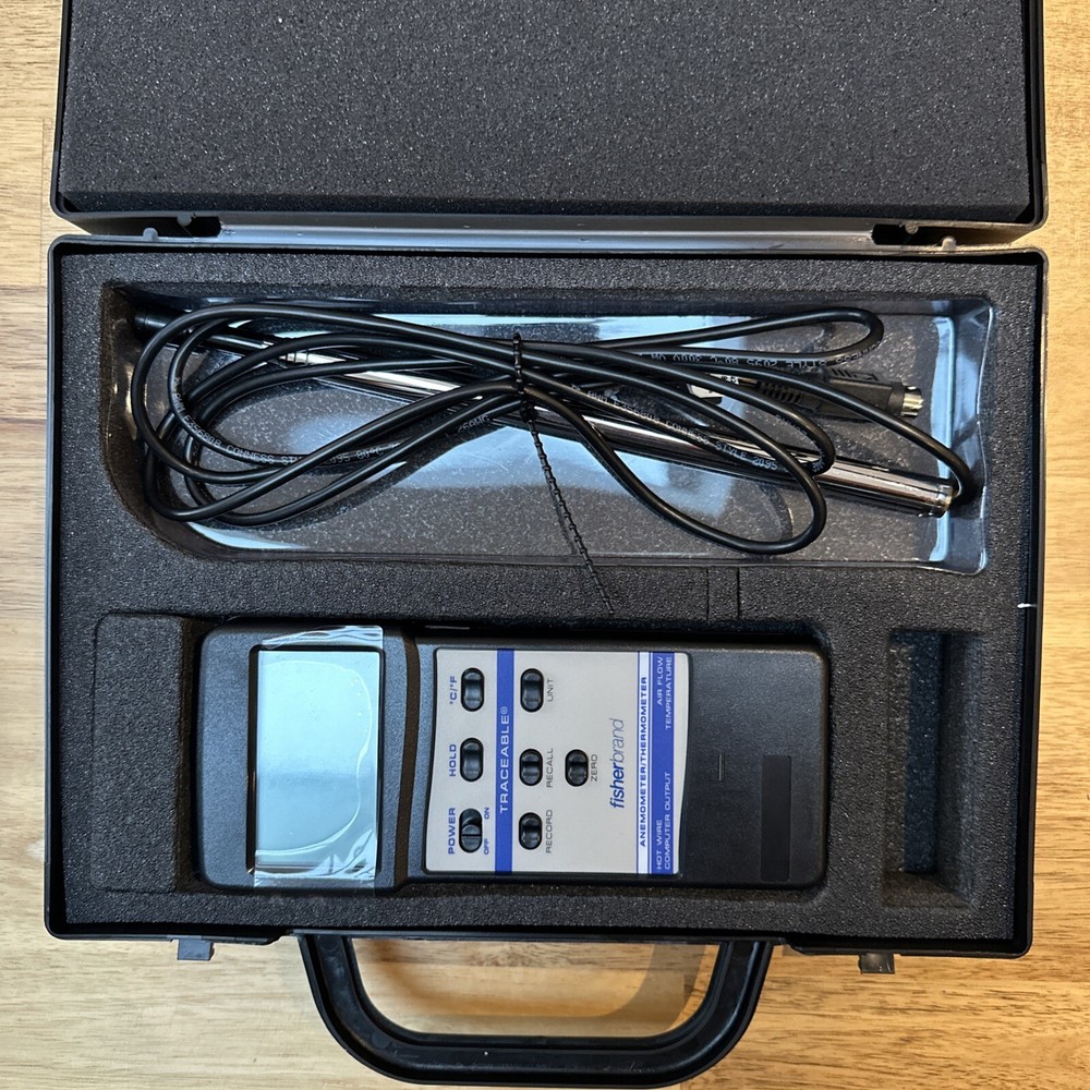 Fisher Scientific Anemometer / Thermometer