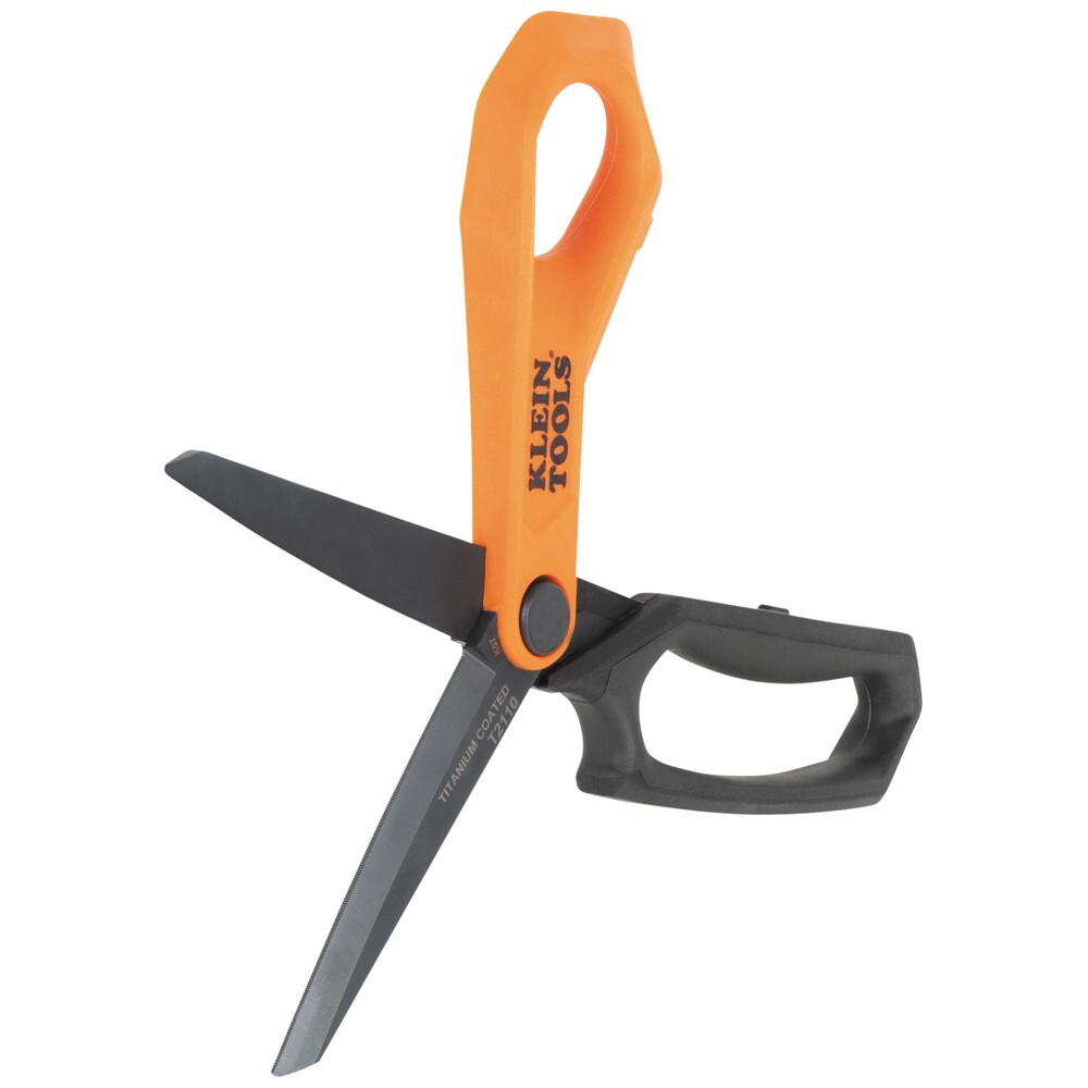 Klein Tools T2110 Professional Shears with Titanium Coating, 10"