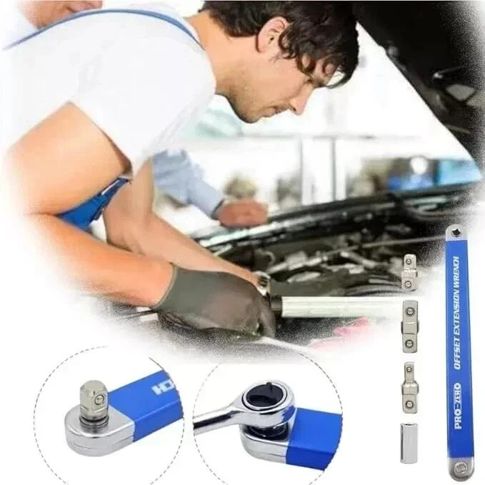 Speedpro Offset Extension Wrench - Pro Zero Offset Extension Wrench,15-Inch Exte