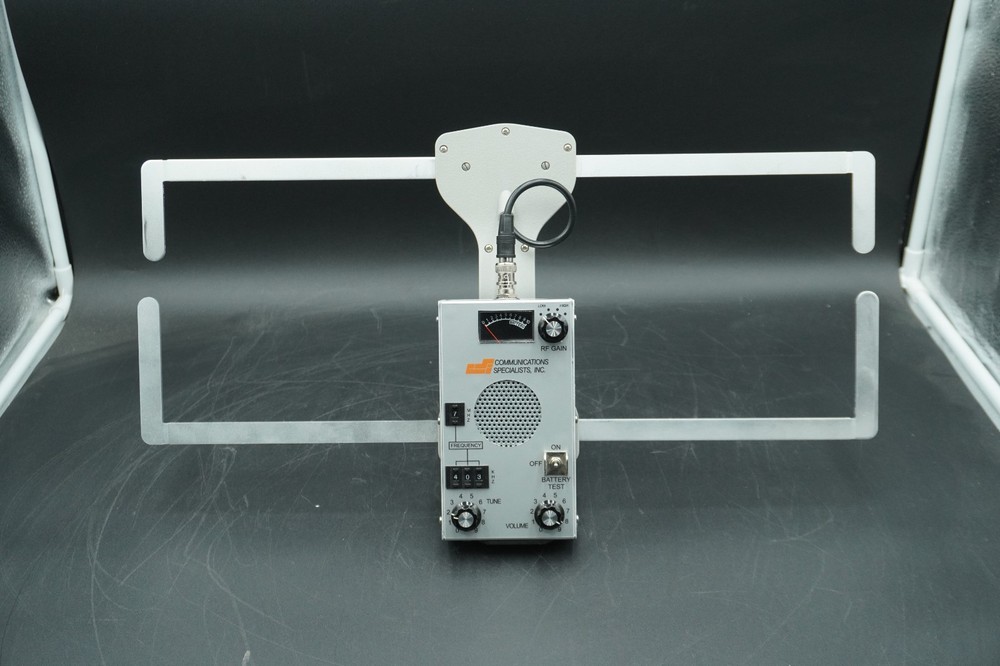 Communications Specialists R-1000 VHF Telemetry Receiver *Tested*