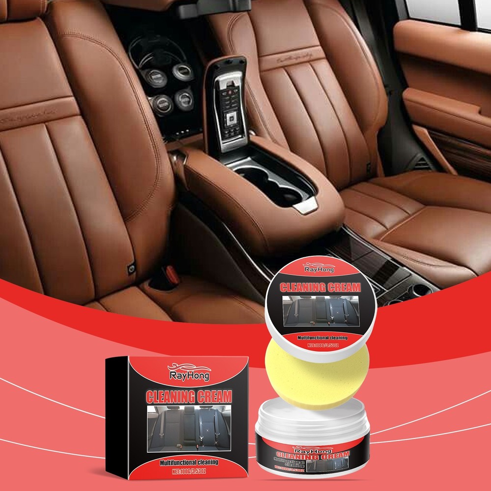 Car interior leather renovation paste