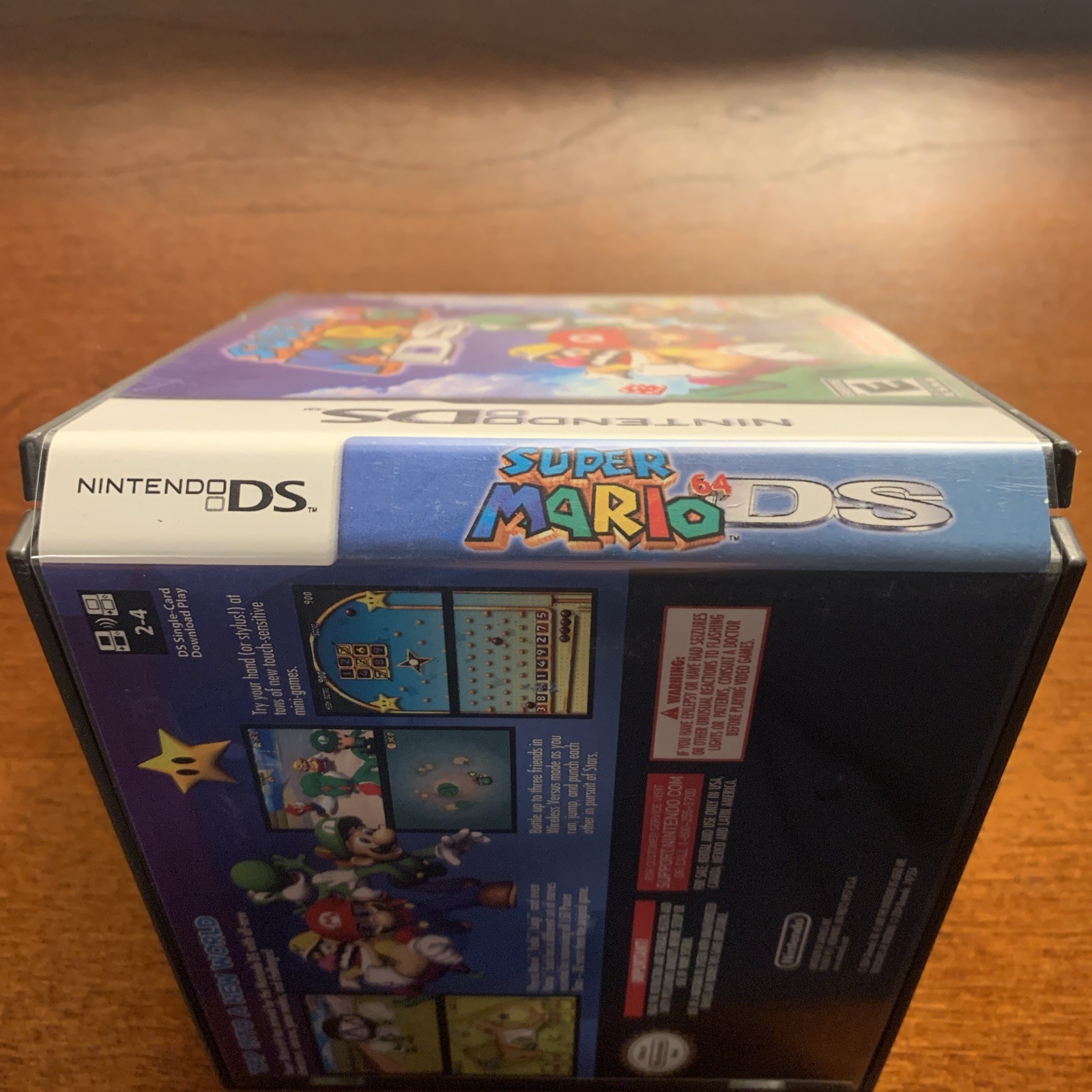 Super Mario 64 DS / Nintendo DS Replacement Case ONLY No Game - For Display Only