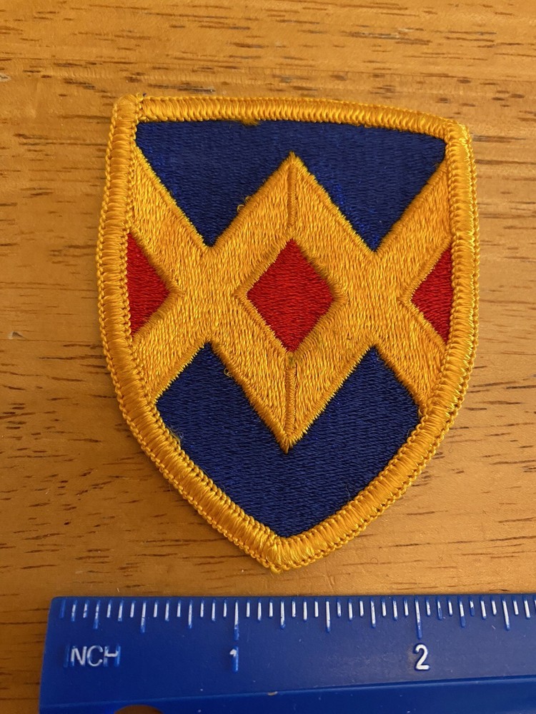 US ARMY 23rd Support Brigade Full Color Patch INV5206
