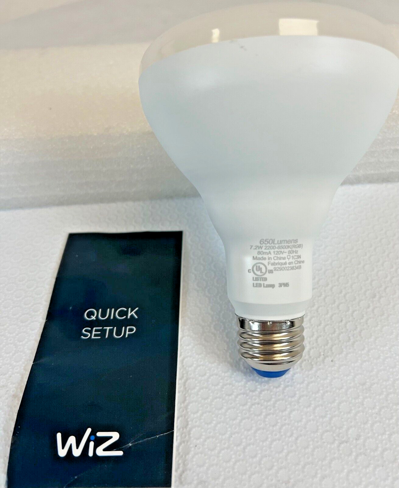 Lot of 4 -WiZ-603456 - WiZ Color BR30- FREE SHIPPING