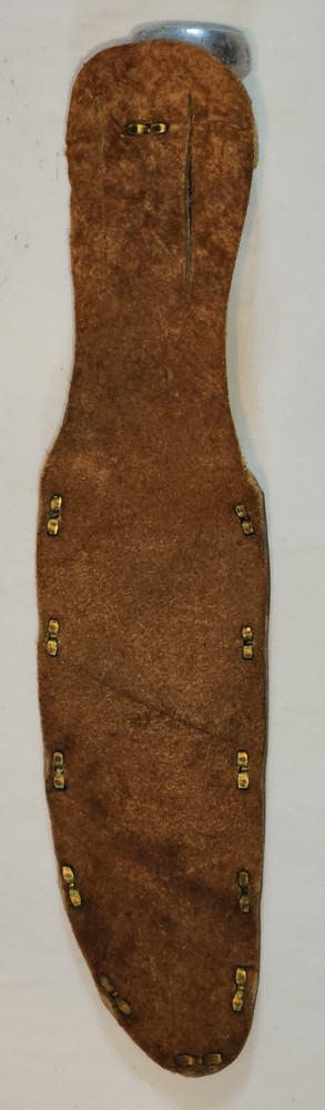 KNIFE, VINTAGE, FIXED BLADE, CATTARAUGUS, WITH SHEATH
