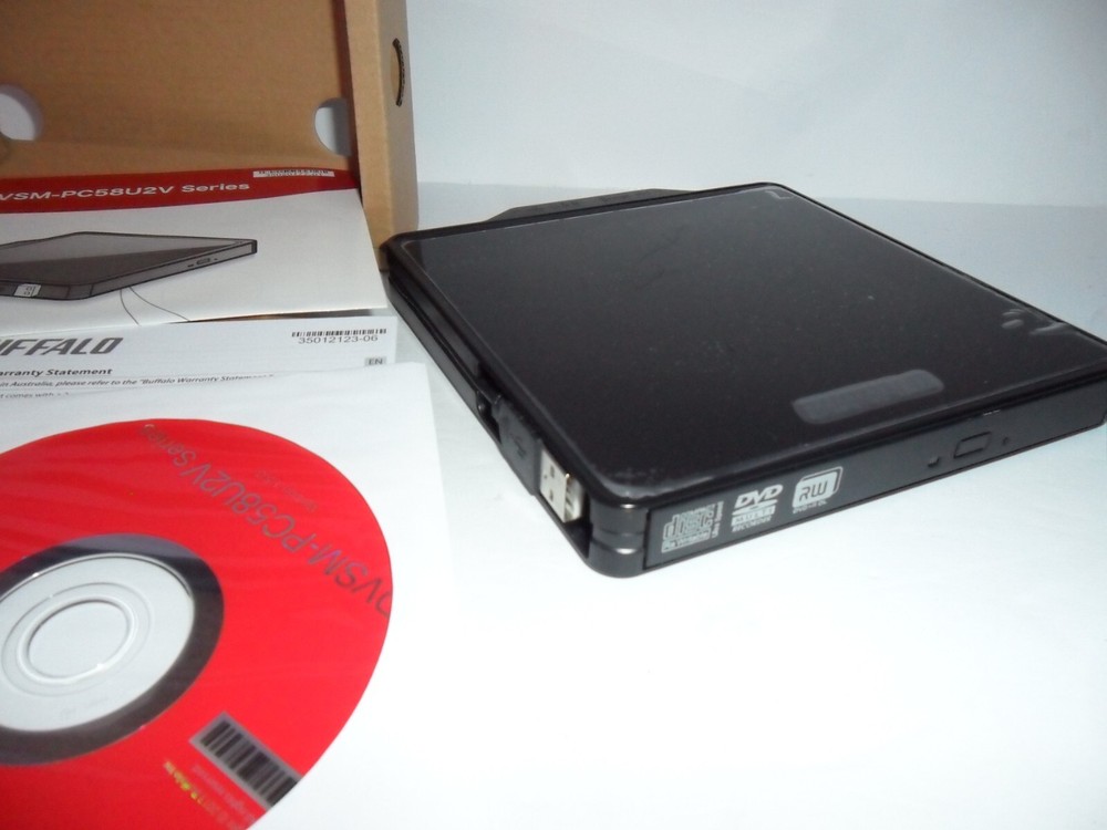 Buffalo Portable DVD Multi Recorder DVSM-PC58U2VB