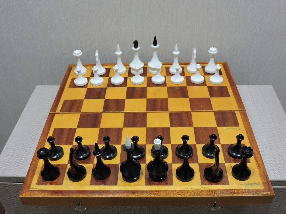 Rare Vintage Chess Set Soviet USSR
