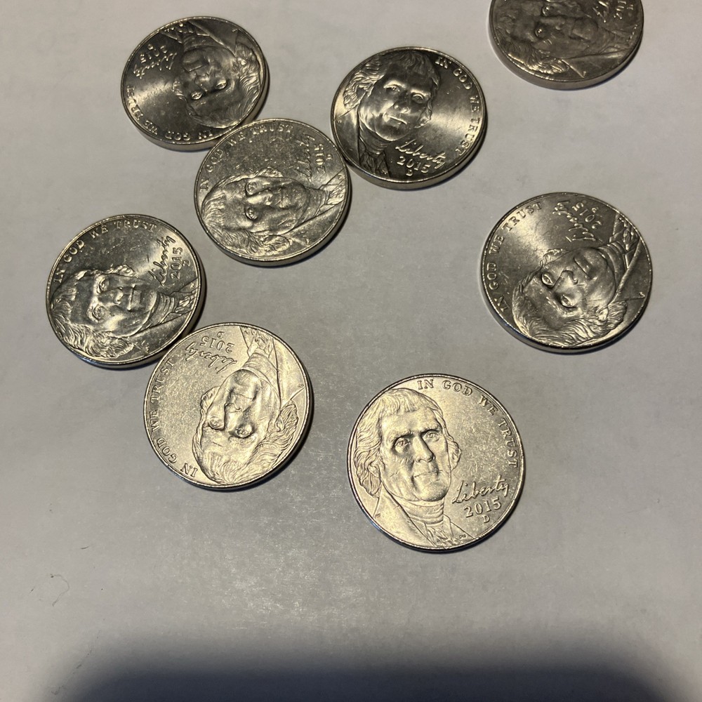 2015 P Jefferson Nickel